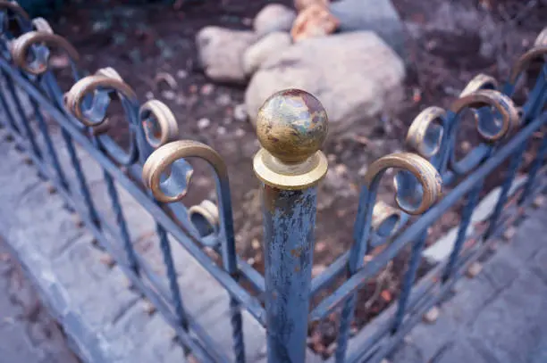 How To Add Wood To Wrought Iron Fence Bakersfield, CA